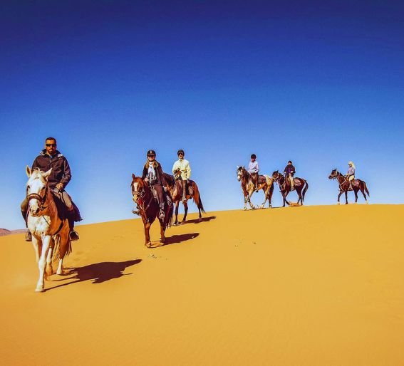 horseback riding in merzouga