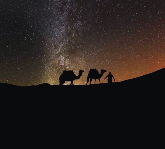 Stargazing in Merzouga Desert